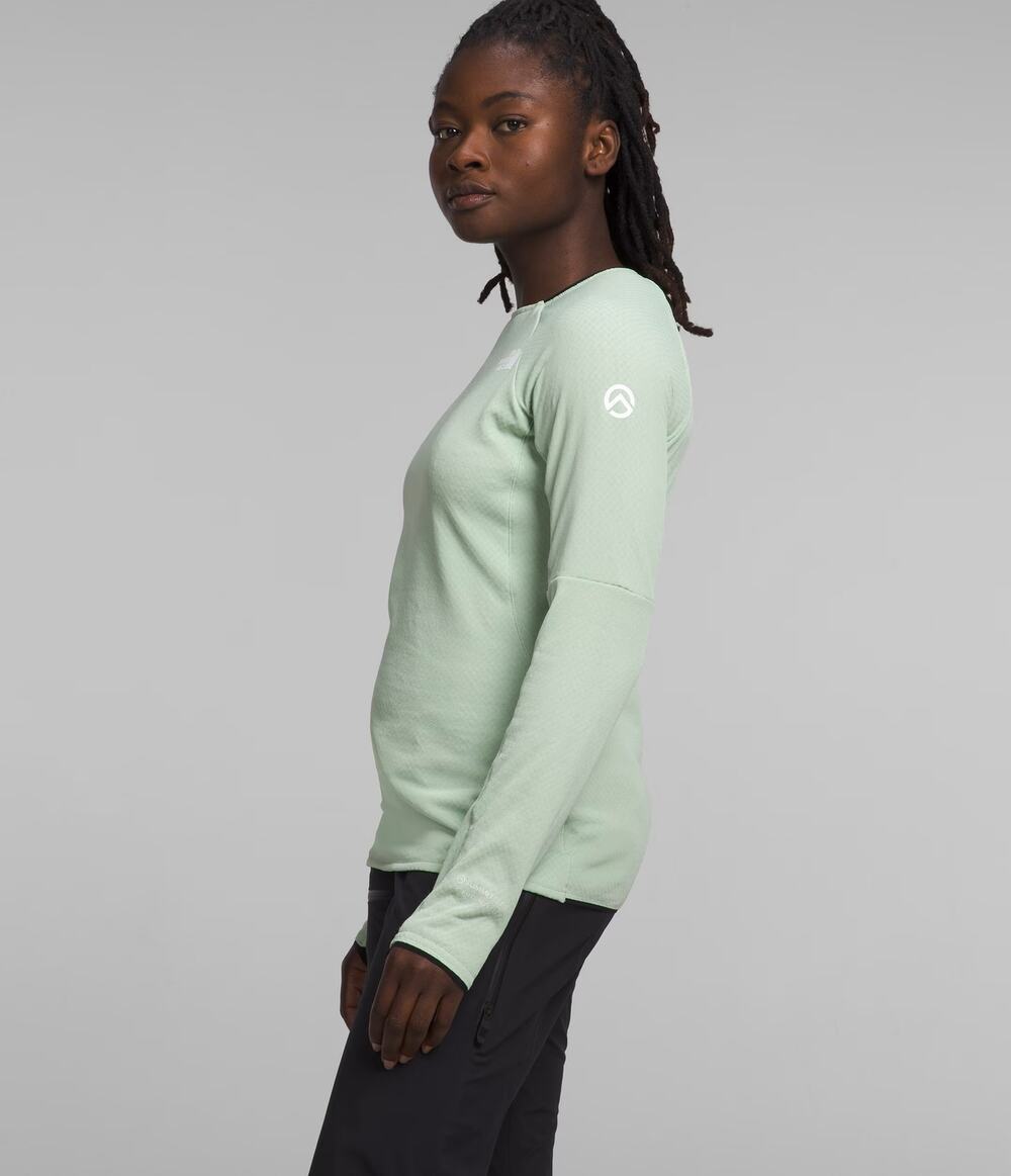 The North Face Futurefleece Crew Neck Misty Sage Womens Size XXL Summit Series